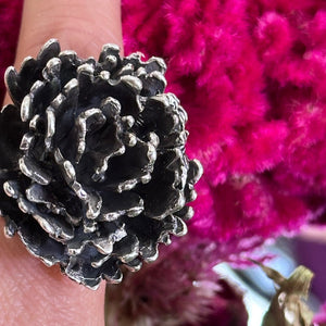 ANILLO CEMPASUCHIL - PLATA