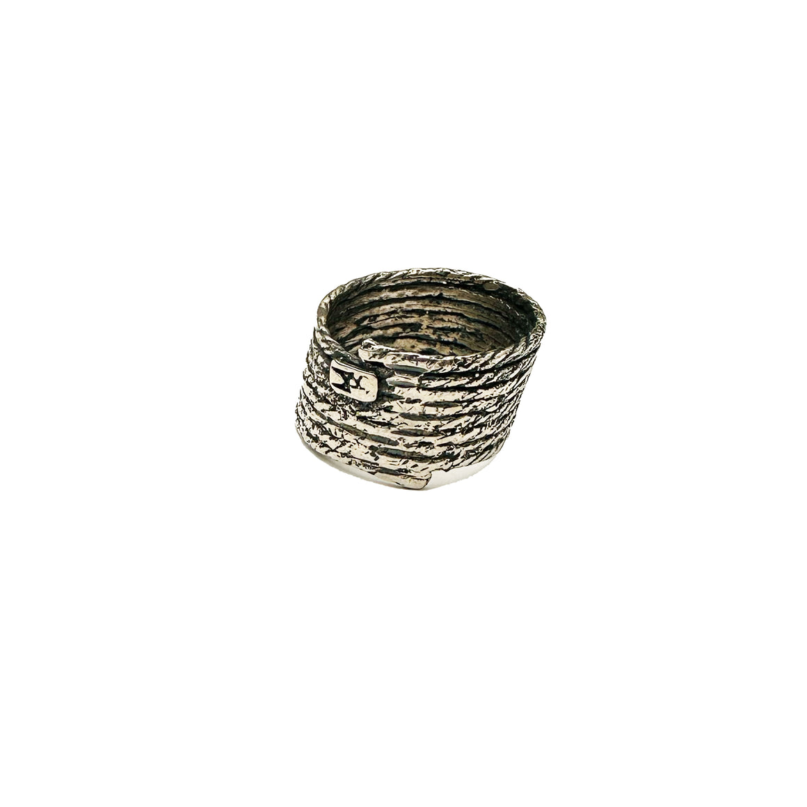 Anillo Carrete -Plata