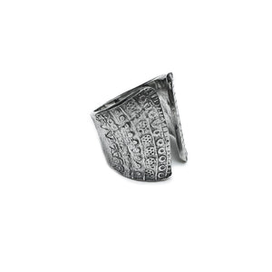ANILLO ARMADURA OVALADO