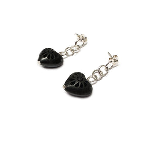 Aretes Corazón Encadenado