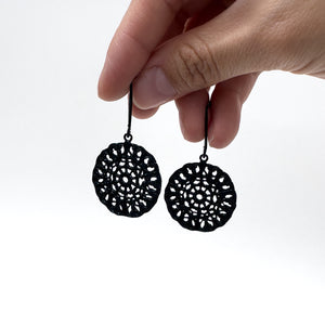 Aretes Redondos Mandala -color