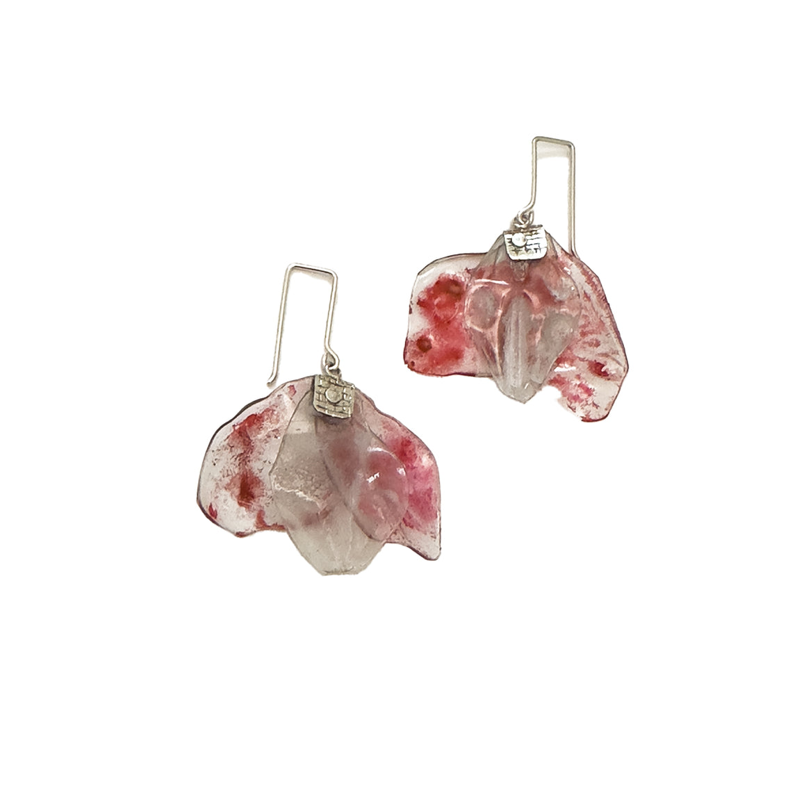 Aretes Alas - Rojo