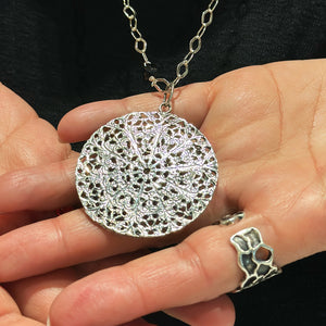 DIJE MANDALA - PLATA