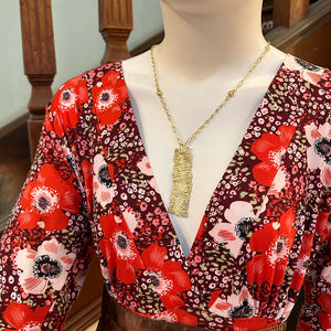 Dije Rebozo Grande -Oro