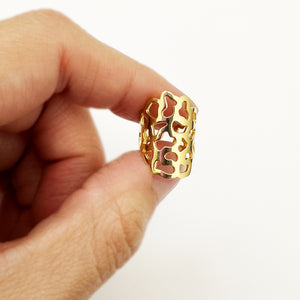 Ear Cuff Poza Calada - Oro