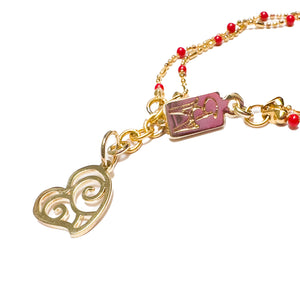 Pulsera Corazón Fortaleza