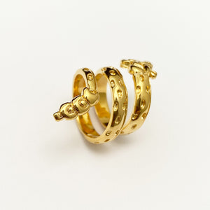 Anillo Quetzalcoatl - Oro