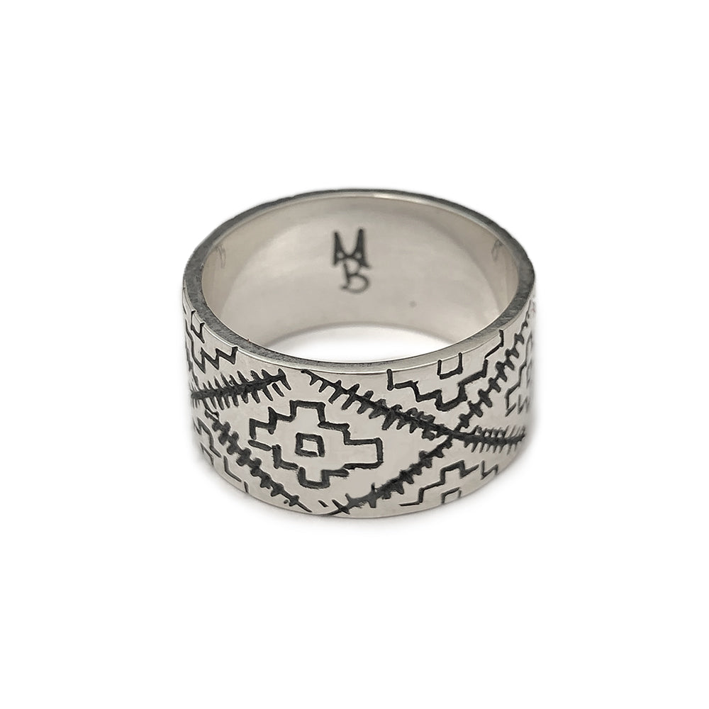 Anillo Chenteño H -  Plata