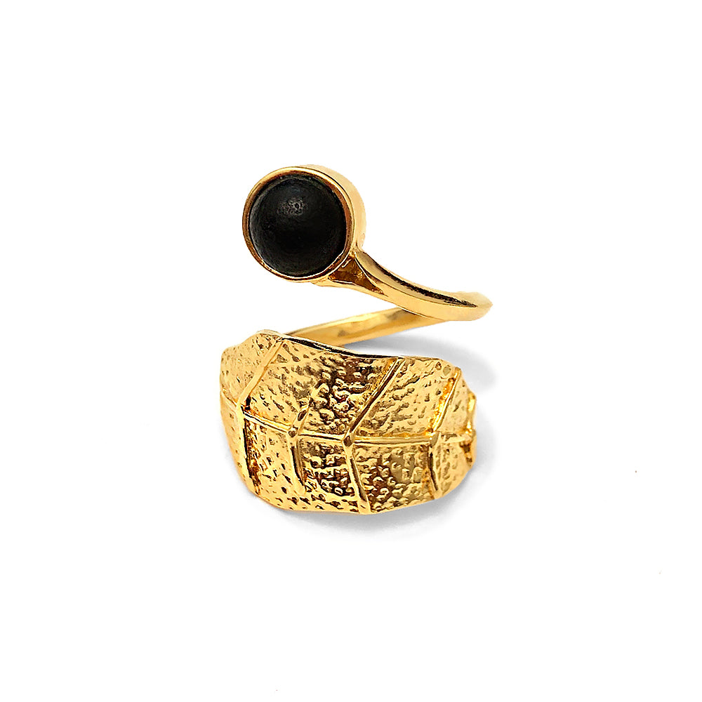 Anillo Hoja - Oro
