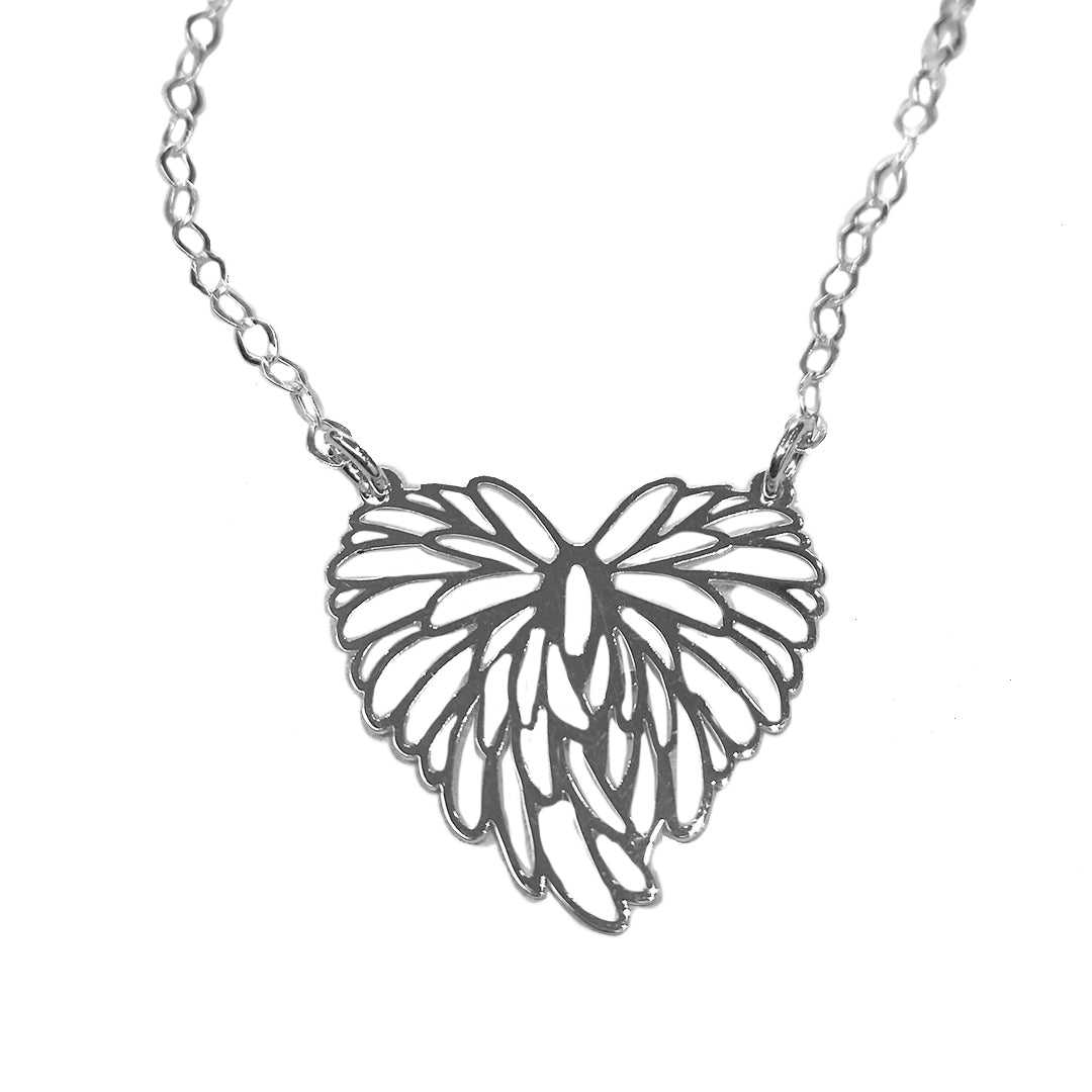 Dije Corazón Libertad - Plata