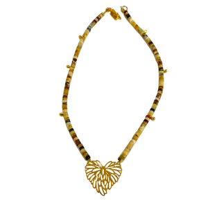 Dije Corazón Libertad - Oro