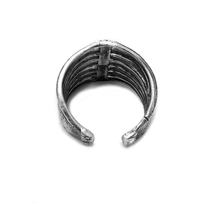 Anillo Canasto Ovalado -  Plata