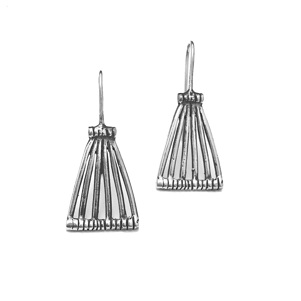 Aretes Canasto -Plata