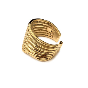 Anillo Canasto Ovalado - Oro