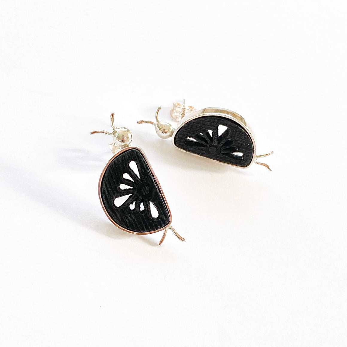 Aretes Catarina -Plata