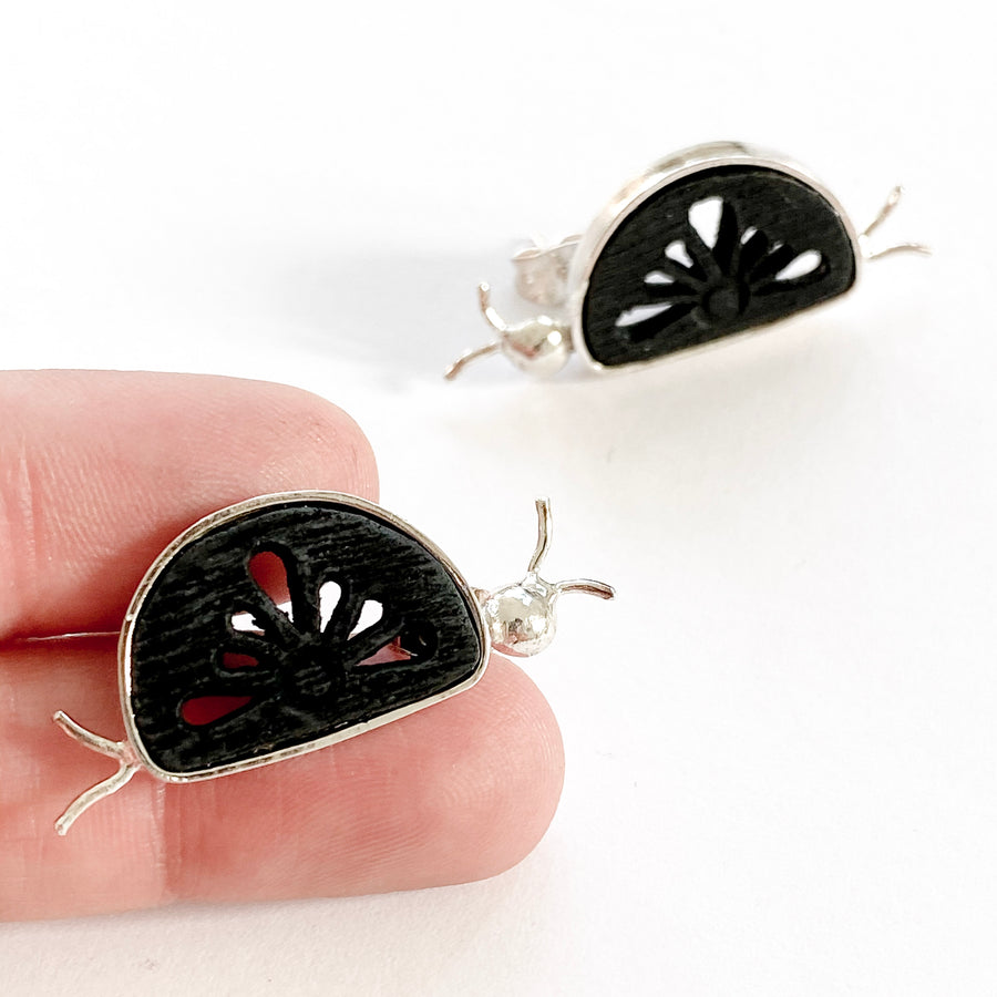 Aretes Catarina -Plata