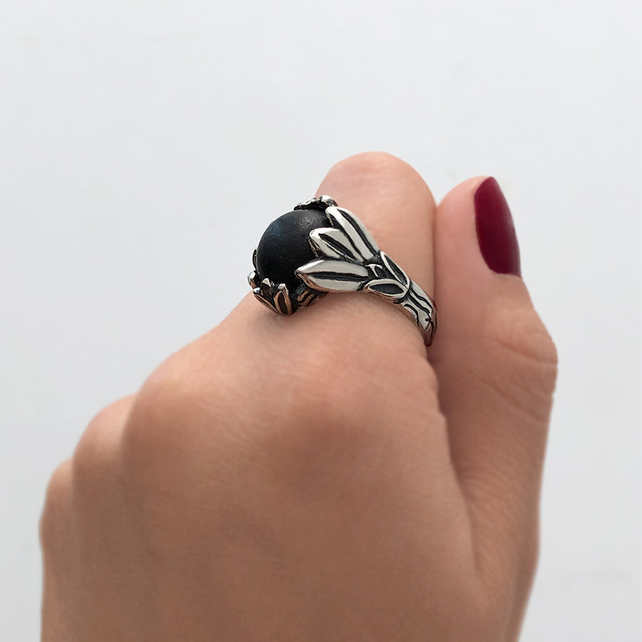 Anillo Tulipán -Plata