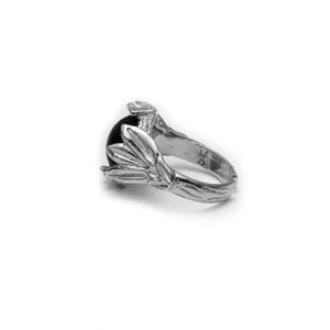 Anillo Tulipán - Rodio