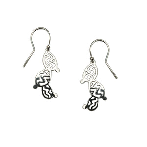 Aretes Nopal Mixteco - Plata