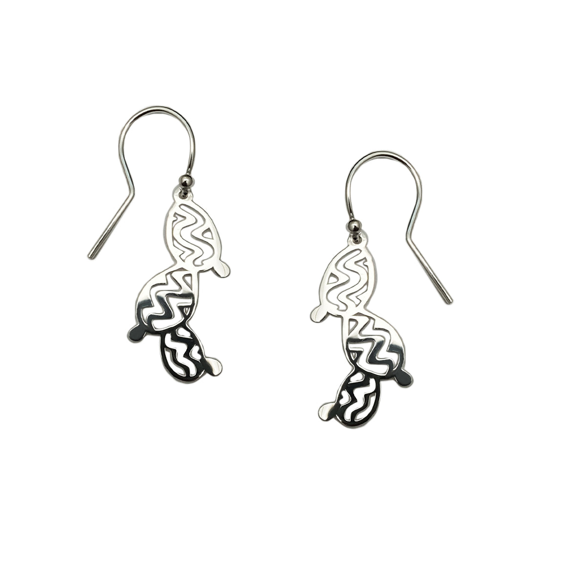 Aretes Nopal Mixteco - Plata