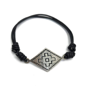 Pulsera Rombo - Plata