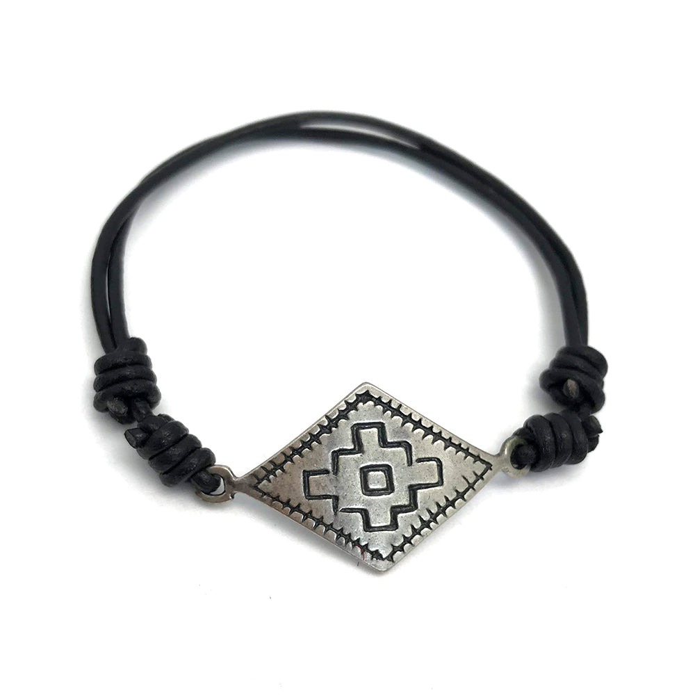 Pulsera Rombo - Plata