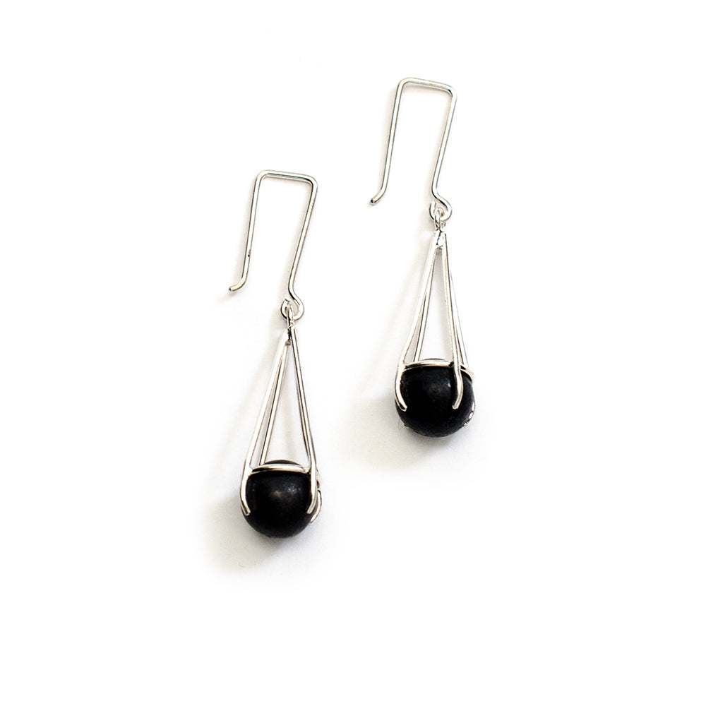 Aretes Planeta -Plata